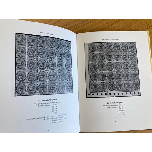 179 - BRITISH EAST AFRICA, the stamps & postal stationery by John Minns. A numbered limited edition printi... 