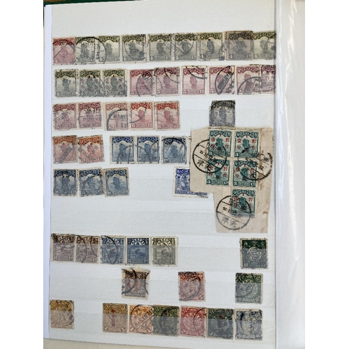 418 - STAMPS CHINA Stockbook of mint  and used early to modern issues (100's)