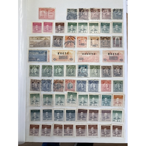 418 - STAMPS CHINA Stockbook of mint  and used early to modern issues (100's)