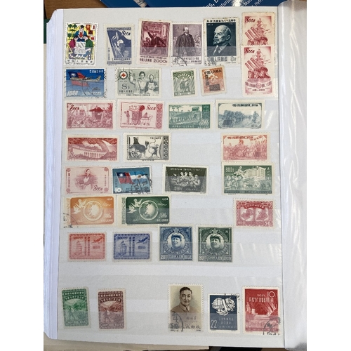 418 - STAMPS CHINA Stockbook of mint  and used early to modern issues (100's)