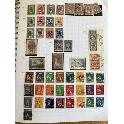 436 - STAMPS FINLAND 1875 to 2023 mint and used collection in two albums, including 1901 10m used (with ce... 