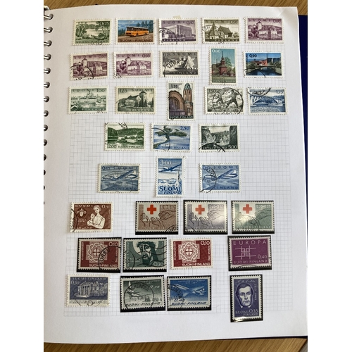 436 - STAMPS FINLAND 1875 to 2023 mint and used collection in two albums, including 1901 10m used (with ce... 