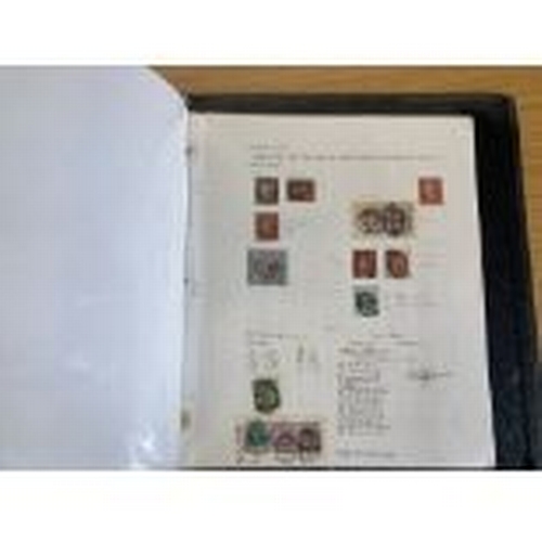 259 - STAMPS GREAT BRITAIN Album of postal history from 1770's through to early QEII, some great postal ma... 