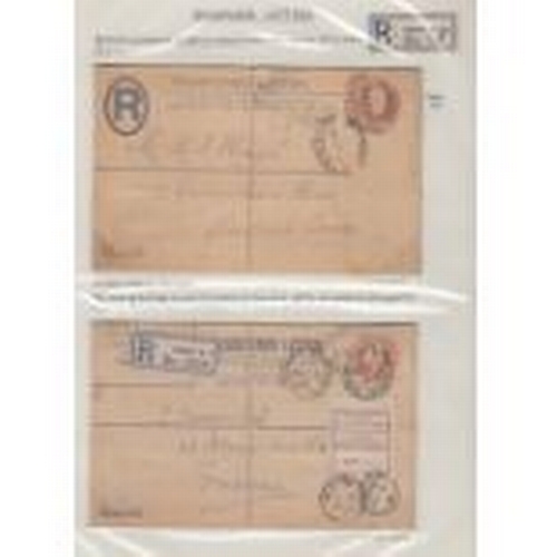 260 - STAMPS GREAT BRITAIN Album of postal history mainly instructional marks etc. Pre-stamp through to ea... 