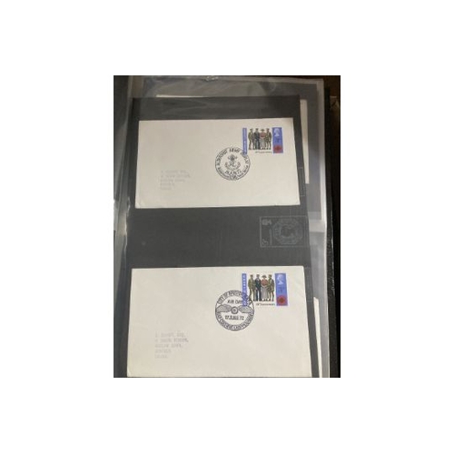 349 - STAMPS FIRST DAY COVERS Box of eight albums of FDC's and event covers (100's)