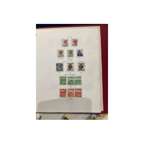 383 - STAMPS AUSTRALIA Used collection in two printed albums 1913 to 1995, mixed condition