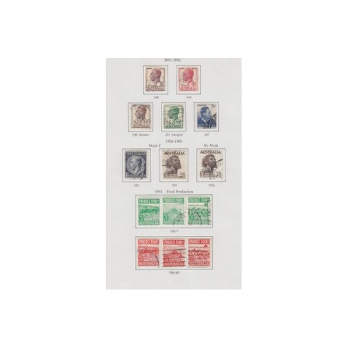 389 - STAMPS AUSTRALIA Mint and used collection in SG album Volume 1, mixed condition reasonable early iss... 