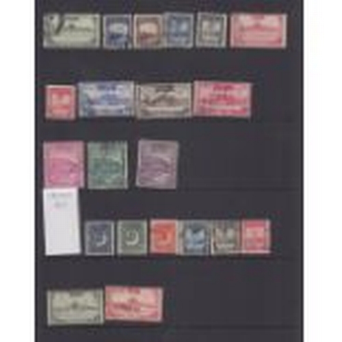 515 - STAMPS PAKISTAN GVI used selection on stock page values to 10r STC £319