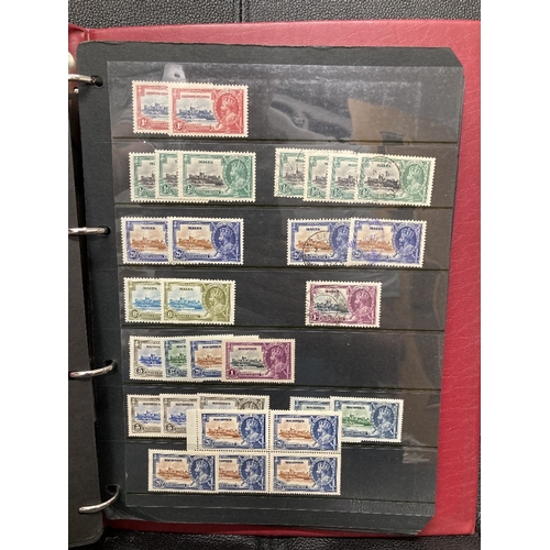 143 - STAMPS Collection of 1935 Jubilee issues mint and used, some sets plus odd values