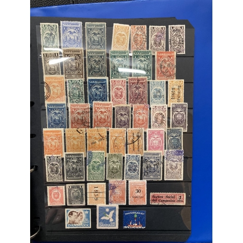 156 - STAMPS Collection of Cinderella stamps, plus training stamps on Hagner pages