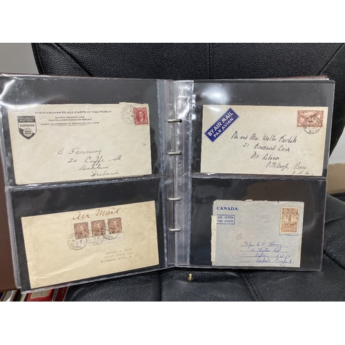 206 - POSTAL HISTORY Album of Canadian Railway Post Office covers, interesting lot (103)