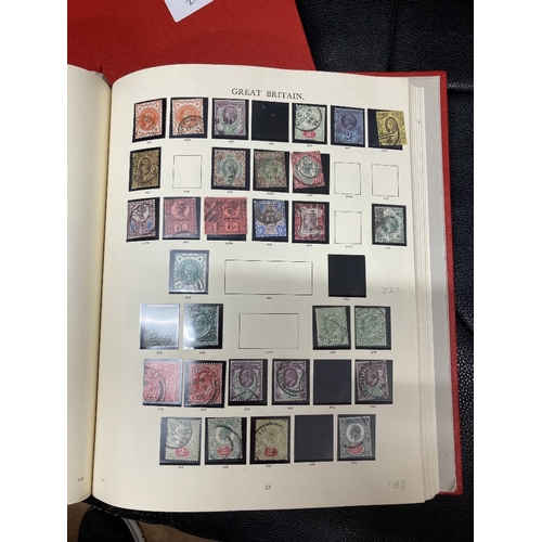 225 - STAMPS GREAT BRITAIN Two Windsor albums with used collection 1841 - 1983, condition mixed clean albu... 