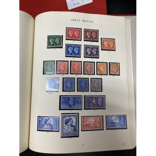 225 - STAMPS GREAT BRITAIN Two Windsor albums with used collection 1841 - 1983, condition mixed clean albu... 