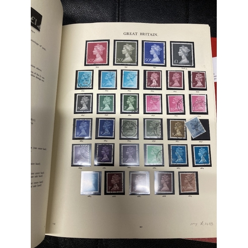 225 - STAMPS GREAT BRITAIN Two Windsor albums with used collection 1841 - 1983, condition mixed clean albu... 