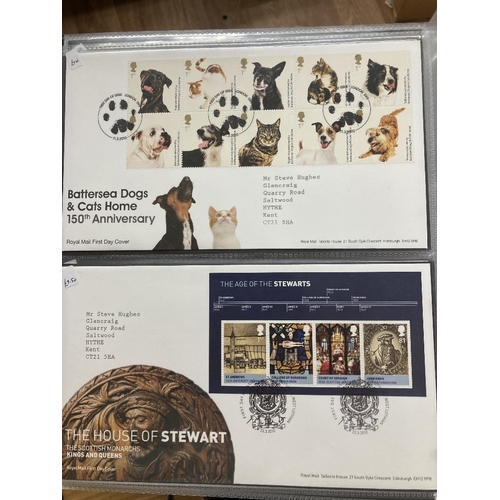 342 - STAMPS FIRST DAY COVERS Six albums of First Day Covers up to 2013 mainly Royal Mail covers