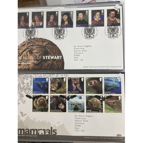 342 - STAMPS FIRST DAY COVERS Six albums of First Day Covers up to 2013 mainly Royal Mail covers