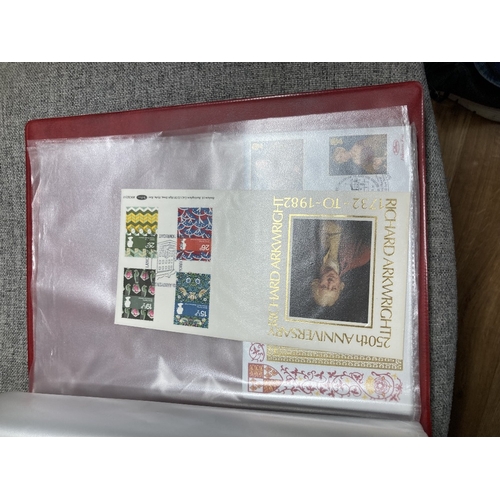 351 - STAMPS FIRST DAY COVERS Small amount of Benham large and small silk covers