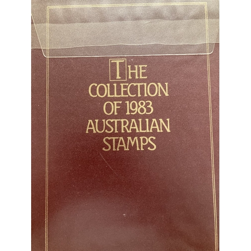 71 - STAMPS Mixed box of albums and covers, including Australia Year Books etc