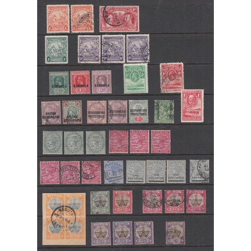 83 - STAMPS Mint and used Commonwealth accumulation on stock pages QV to GV. Strength in GV section with ... 