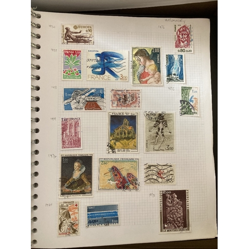 437 - STAMPS FRANCE Mint & used collection in three albums with strength in modern issues with many mint E... 