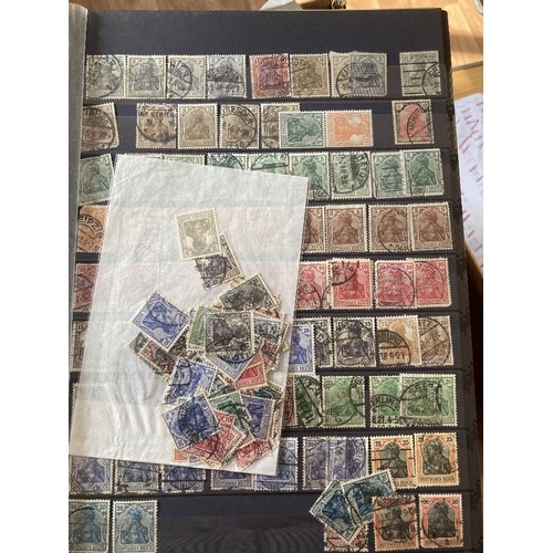 447 - STAMPS GERMANY Mint and used in seven stockbooks, mainly post WWII but there is one with earlier mat... 