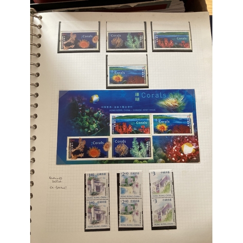 457 - STAMPS HONG KONG 1953 to 2023 mostly mint collection housed in seven albums. The collection includes... 