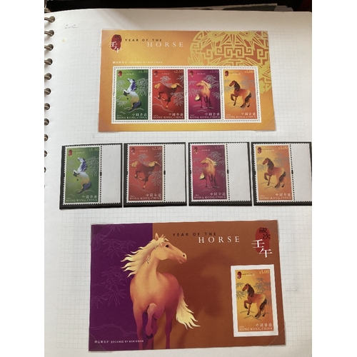 457 - STAMPS HONG KONG 1953 to 2023 mostly mint collection housed in seven albums. The collection includes... 