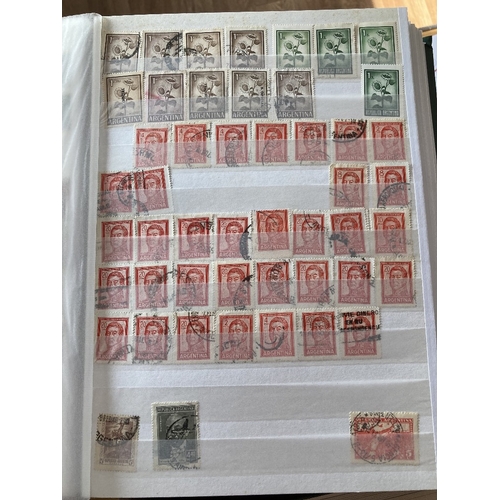 49 - STAMPS World accumulation in seven stock books, some duplication