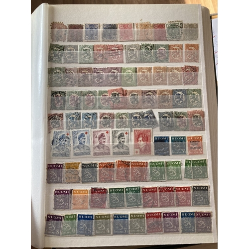 49 - STAMPS World accumulation in seven stock books, some duplication