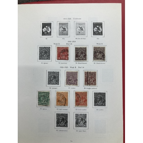 389 - STAMPS AUSTRALIA Mint and used collection in SG album Volume 1, mixed condition reasonable early iss... 