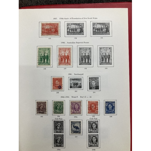 389 - STAMPS AUSTRALIA Mint and used collection in SG album Volume 1, mixed condition reasonable early iss... 