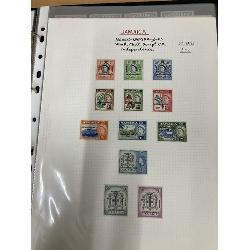 477 - STAMPS JAMAICA Small collection of mainly mint QEII to 1975 stated to Cat £450