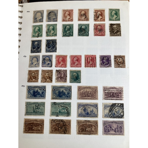 557 - STAMPS USA 1851 to 1967 mint and used collection in an album, with a range of classic issues in very... 