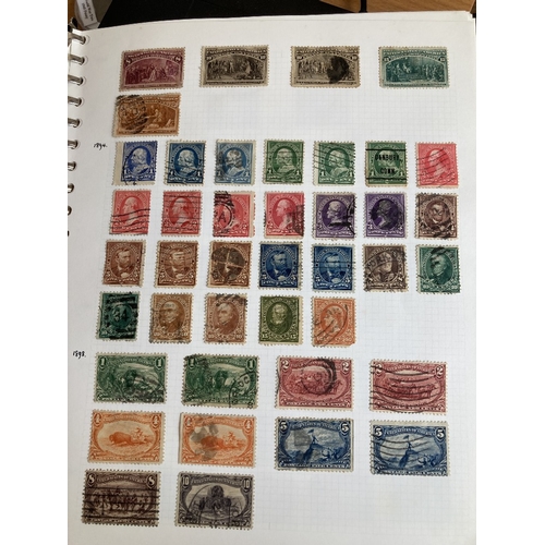 557 - STAMPS USA 1851 to 1967 mint and used collection in an album, with a range of classic issues in very... 