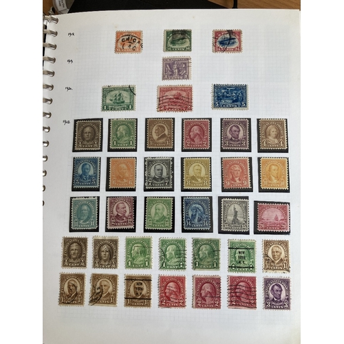 557 - STAMPS USA 1851 to 1967 mint and used collection in an album, with a range of classic issues in very... 