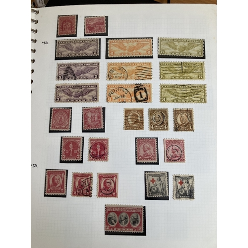 557 - STAMPS USA 1851 to 1967 mint and used collection in an album, with a range of classic issues in very... 