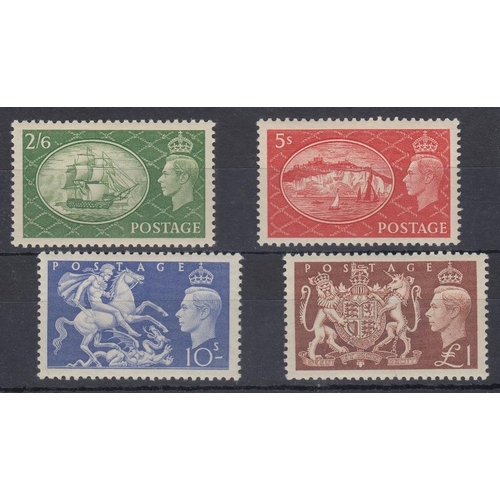 207 - STAMPS GREAT BRITAIN 1951 Festival High Values unmounted mint set to £1