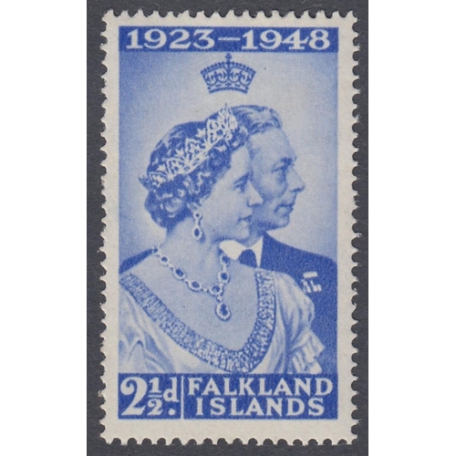 301 - STAMPS FALKLANDS 1948 Wedding unmounted mint set Cat £90