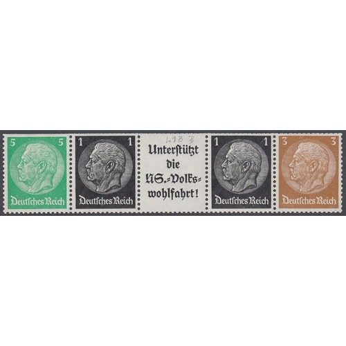 328 - STAMPS GERMANY 1933 to 1945 fine used collection neatly displayed in an album, includes a quantity o... 