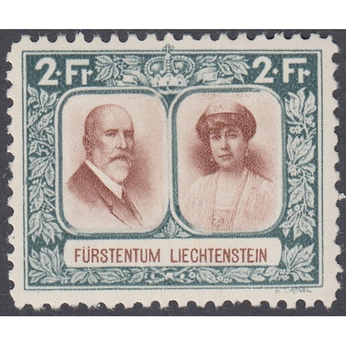 387 - STAMPS LIECHTENSTEIN 1912 to 2023 mint collection in three albums, with many better sets included. I... 