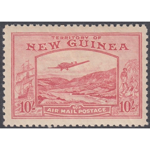 423 - STAMPS NEW GUINEA 1939 AIR, lightly mounted mint set of fourteen to £1, SG 212-225. Cat £1100