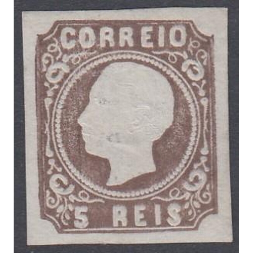 438 - STAMPS PORTUGAL SG 24 5 Reis mounted mint Cat £130