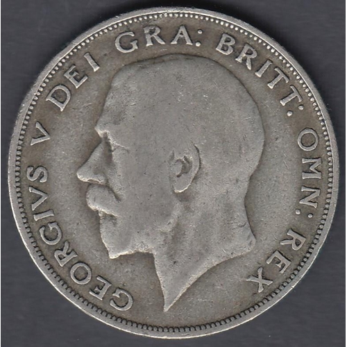 544 - COINS 1921 Silver Half Crown in fine condition