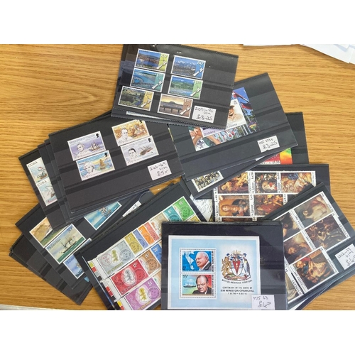 86 - STAMPS Various thematics on stock cards, ships, military, sealife etc (priced to sell approx £1300)