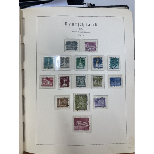 334 - STAMPS WEST BERLIN 1948 to 1990 fine used collection in Lighthouse printed album with many better se... 