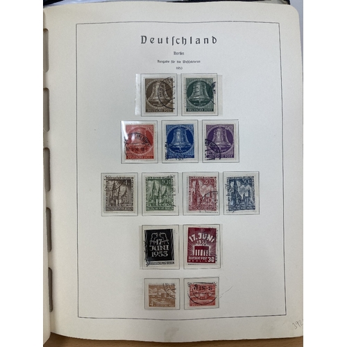 334 - STAMPS WEST BERLIN 1948 to 1990 fine used collection in Lighthouse printed album with many better se... 