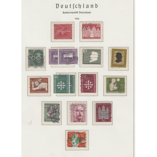 324 - STAMPS GERMANY Various mint & used issues on album & stock pages with many useful sets & singles. Is... 