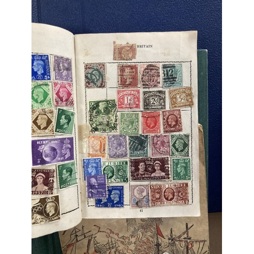 44 - STAMPS World collection in four albums, better stamps noted