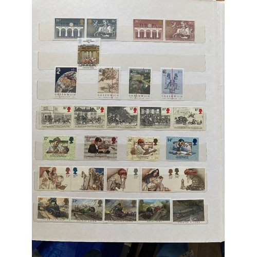 189 - STAMPS GREAT BRITAIN Two albums of Presentation packs plus 5 stockbooks of mint GB plus some foreign