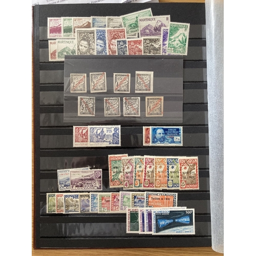 312 - STAMPS FRANCE Mostly mint collection in two stockbooks and on stock pages with many useful sets, sin... 